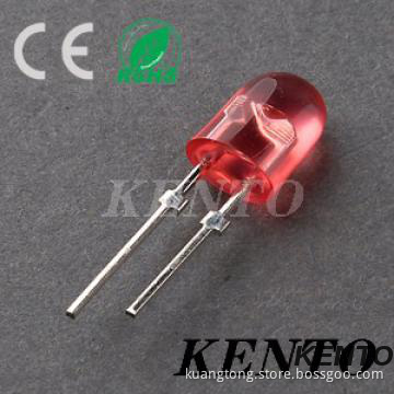 NEW 5mm  Oval type DIP Short feet Diffsed Red Ultra bright LED Diode